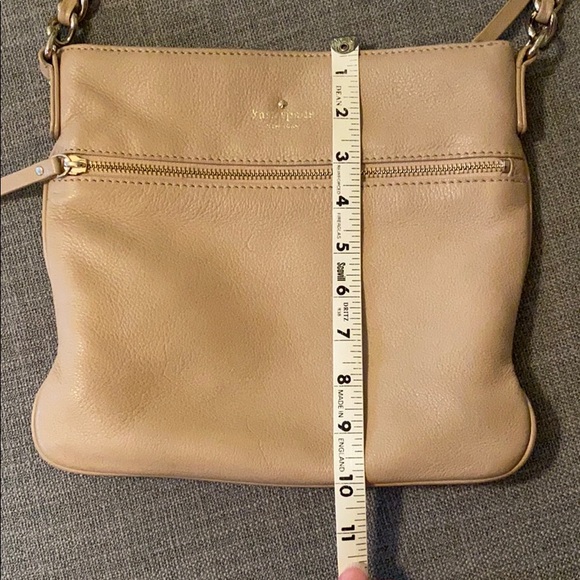 Kate Spade taupe crossbody purse - Picture 8 of 8